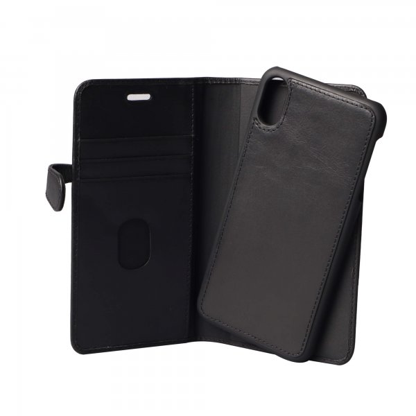 Buffalo iPhone Xs Max Etui 2i1 Magnet Cover Sort