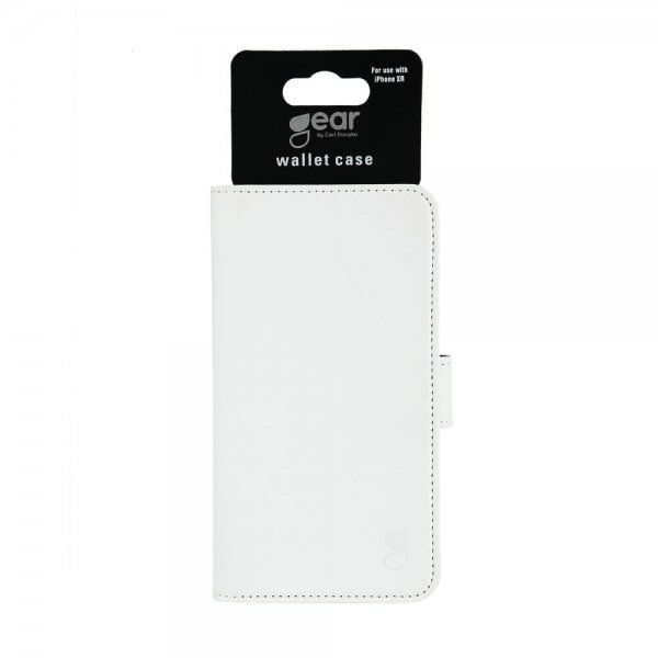 Gear iPhone Xr Etui 3 Kortlommer Hvid