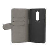 Gear OnePlus 6 Etui 3 Kortlommer Sort