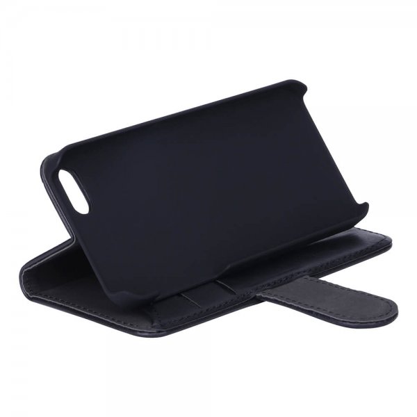 Gear iPhone 5/5S/SE 2016 Etui med to Kortlommer Sort