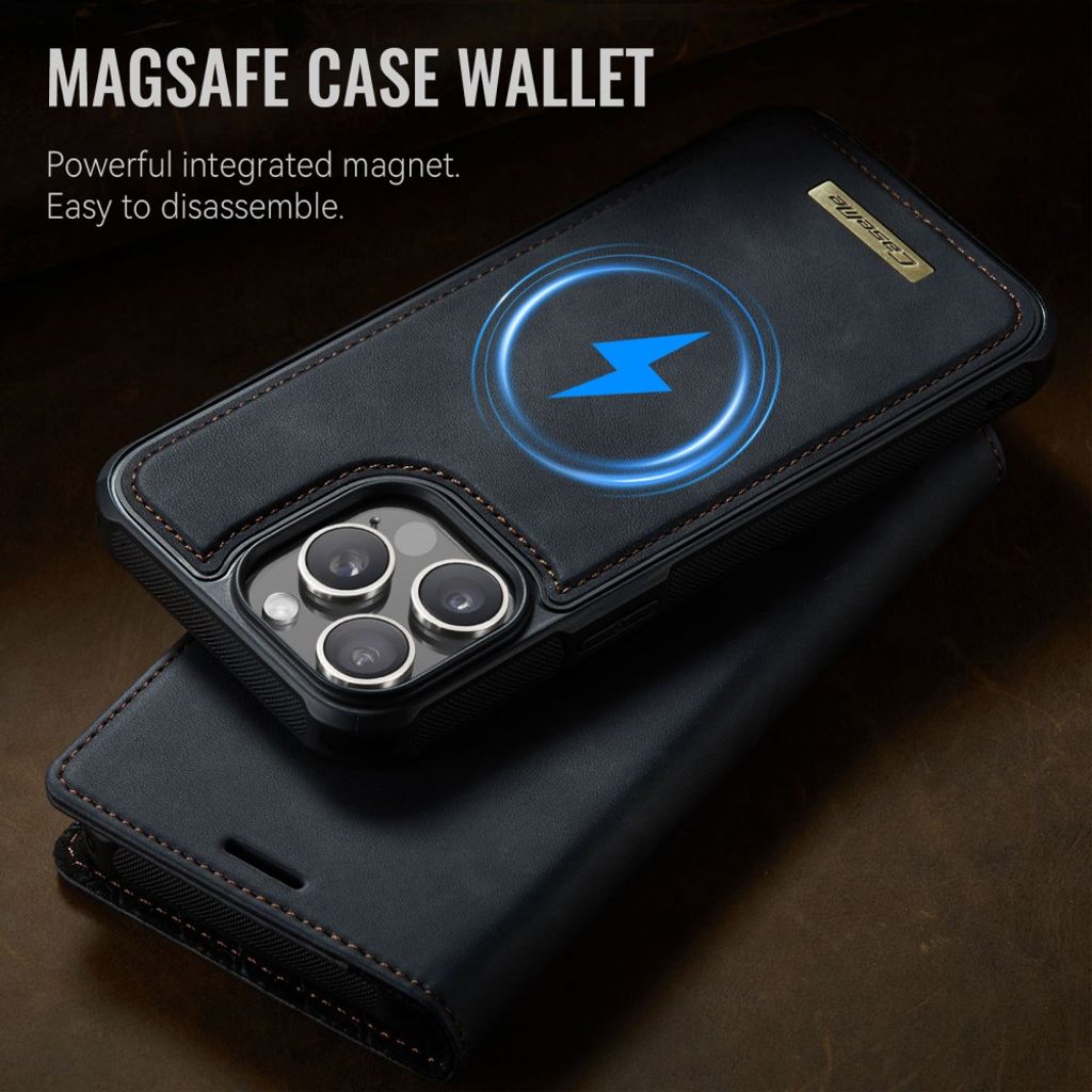 CaseMe iPhone 14 Pro Etui C49 Series Sort