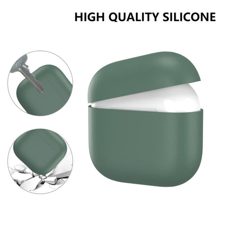 Ahastyle AirPods 4/5 Cover Silikone Grøn