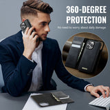 CaseMe iPhone 15 Pro Max Etui C49 Series Sort