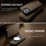CaseMe iPhone 15 Pro Max Etui C49 Series Brun