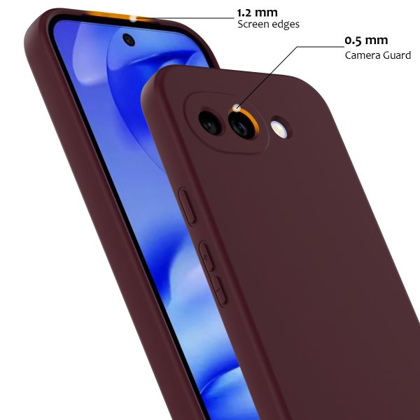 Google Pixel 10a Cover med Rem Silikone MagSafe Rød