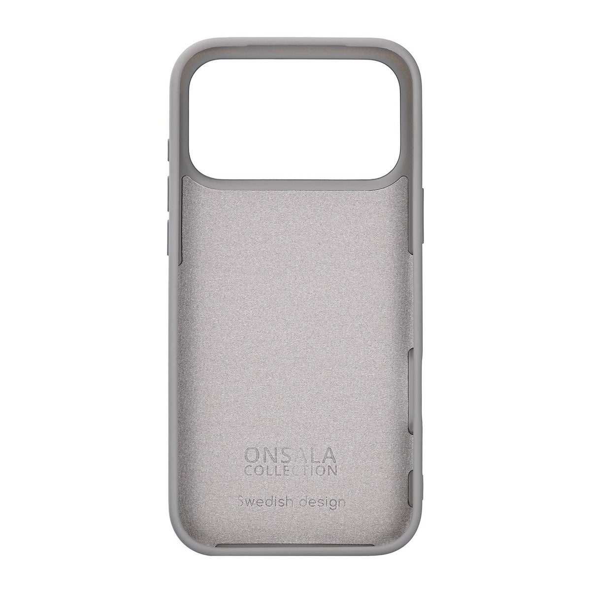 Onsala iPhone 17 Pro Max/iPhone 18 Pro Max Cover med silikonefølelse Concrete