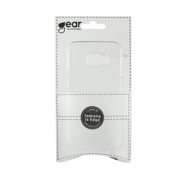 Gear Samsung Galaxy S6 Edge Cover Hård Plast Transparent