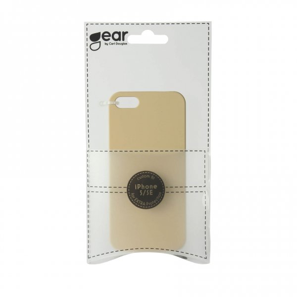 Gear iPhone 5/5S/SE 2016 Cover Hårdplast Beige