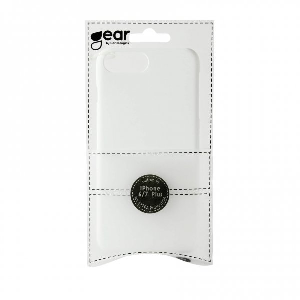 Gear iPhone 6/6S Plus/iPhone 7 Plus/iPhone 8 Plus Skal Hårdplast Hvid