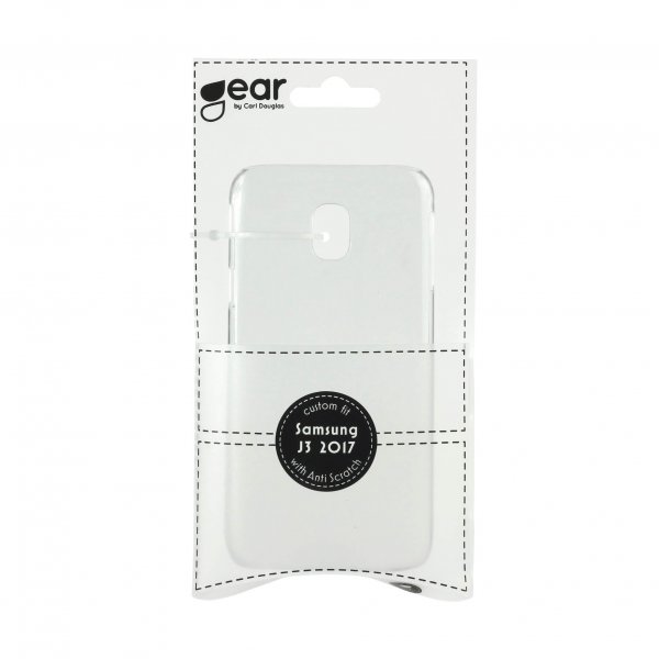 Gear Samsung Galaxy J3 2017 Cover Hård plast Transparent
