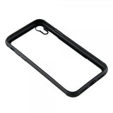 Gear iPhone Xr Cover Hærdet Glas Klar Sort