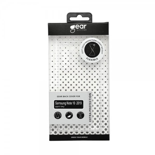 Gear Samsung Galaxy Note 10 Cover TPU Transparent