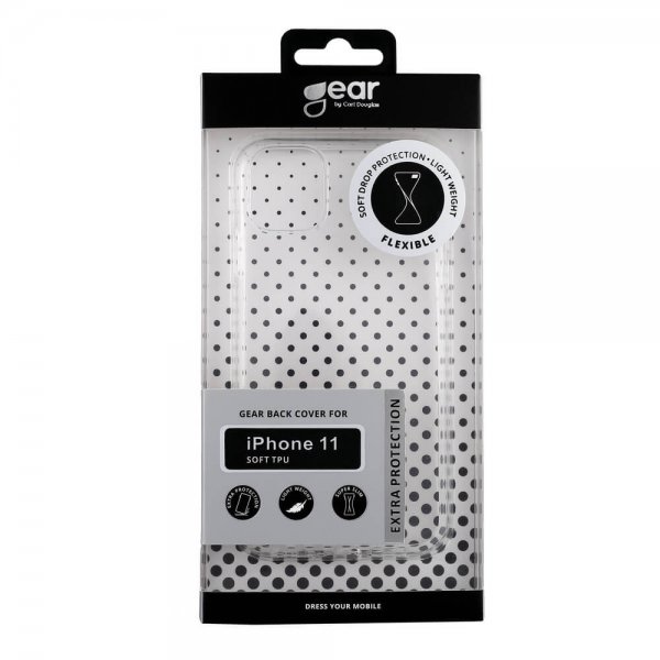 Gear iPhone 11 Cover TPU Gennemsigtig