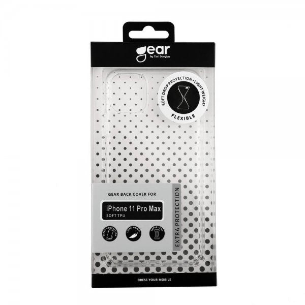 Gear iPhone 11 Pro Max Cover TPU Klar