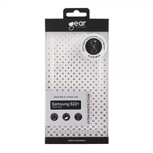 Gear Samsung Galaxy S22 Plus Cover Transparent TPU Klar