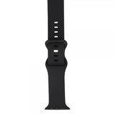 Gear Apple Watch 38/40/41/42mm Silikone Rem Sort