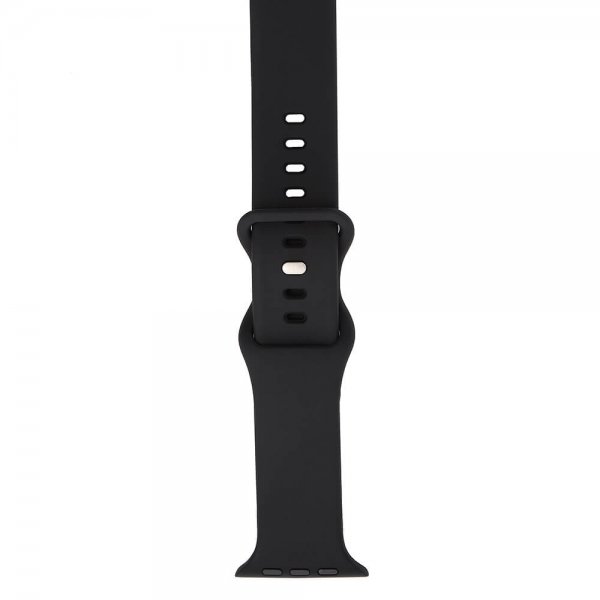 Gear Apple Watch 44/45/46mm/Apple Watch Ultra Silikone Rem Sort
