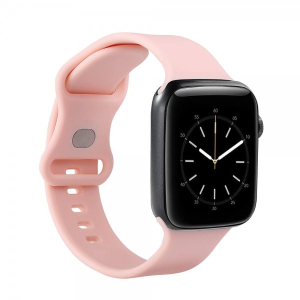 Gear Apple Watch 38/40/41/42mm Rem Silikone Rosa