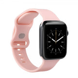 Gear Apple Watch 38/40/41/42mm Rem Silikone Rosa