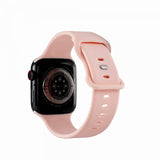 Gear Apple Watch 44/45/46mm/Apple Watch Ultra Silikonrem Rosa