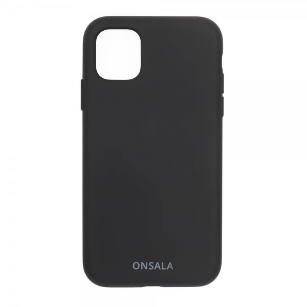 Onsala iPhone 11 Pro Silikonecover Sort