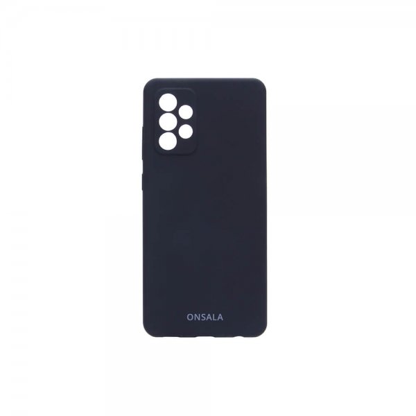 Onsala Samsung Galaxy A72 Cover Silikone Sort