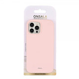 Onsala iPhone 13 Pro Max Cover Silikone Kridt Pink