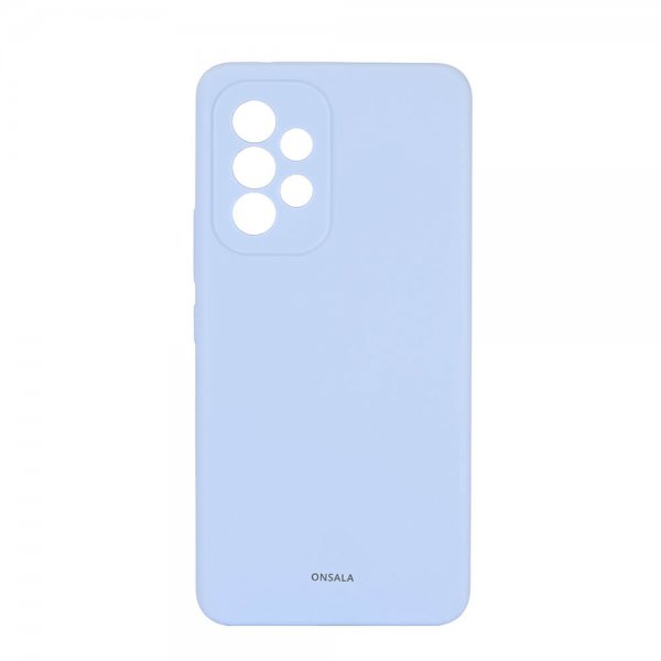 Onsala Samsung Galaxy A53 5G Cover Silikone Lyseblå