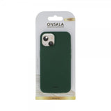Onsala iPhone 13 Cover Silikone Olive Green