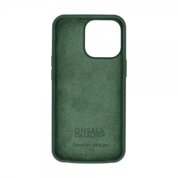 Onsala iPhone 13 Pro Cover Silikone Olive Green