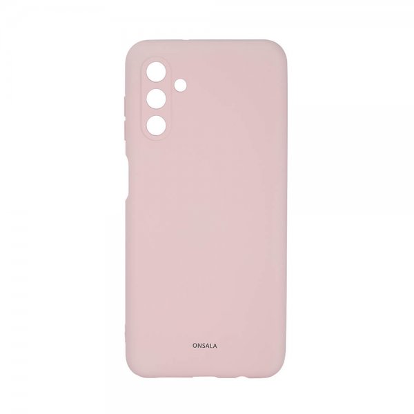 Onsala Samsung Galaxy A13 5G/Galaxy A04s Cover Silikone Chalk Pink