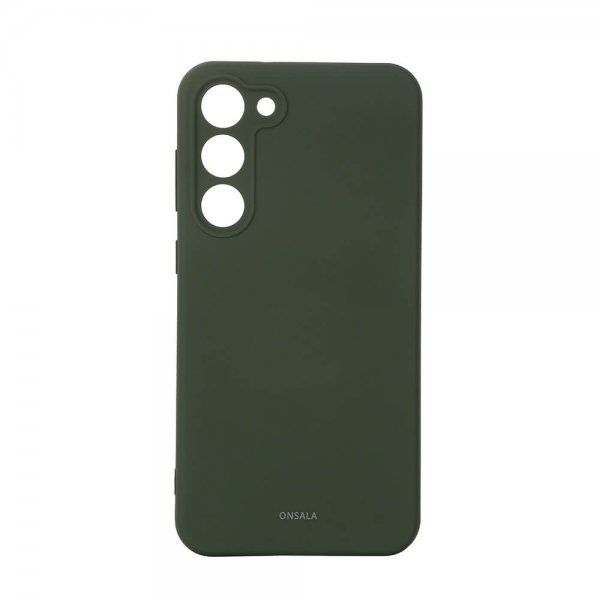 Onsala Samsung Galaxy S23 Plus Cover Silikone Dark Green