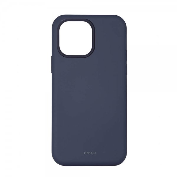 Onsala iPhone 14 Pro Max Cover Silikone Mørkeblå