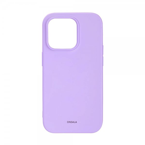 Onsala iPhone 13 Pro Silikone Cover Lilla