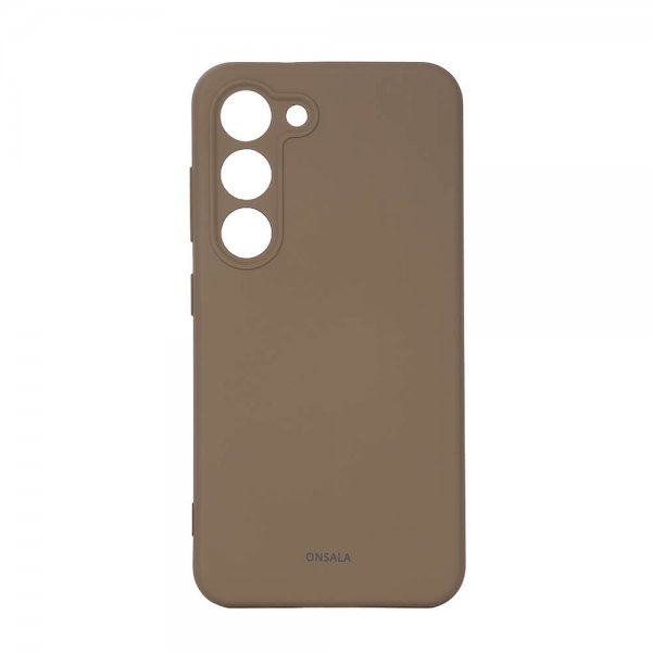 Onsala Samsung Galaxy S23 Cover Silikone Summer Sand