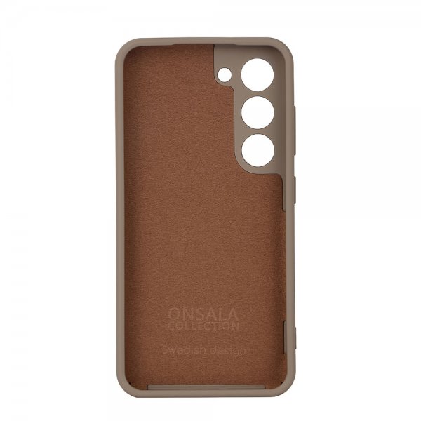 Onsala Samsung Galaxy S23 Cover Silikone Summer Sand