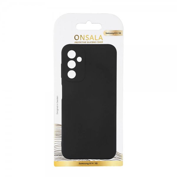 Onsala Samsung Galaxy A14 Cover Silikone Sort