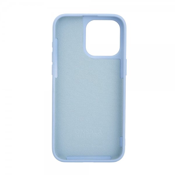 Onsala iPhone 15 Pro Max Cover Silikone Touch MagSeries Lyseblå