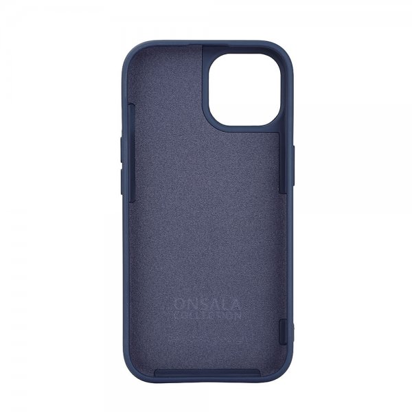 Onsala iPhone 15 Cover Silicone Touch MagSeries Mørkeblå