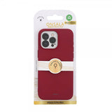 Onsala iPhone 15 Pro Max Cover Silikone Touch MagSeries Dyb Rød