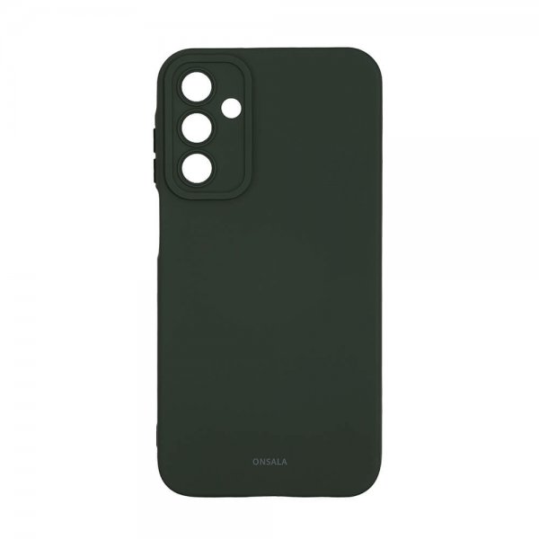 Onsala Samsung Galaxy A15 Cover Silikone Oliven Grøn
