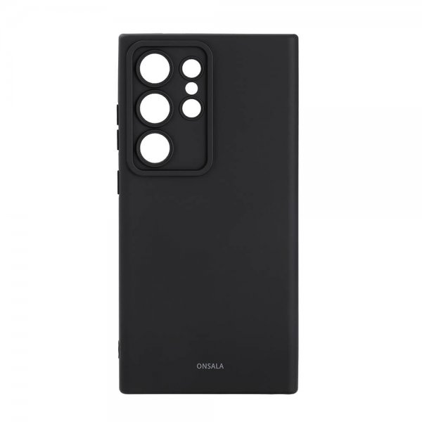 Onsala Samsung Galaxy S24 Ultra Cover Silikone Sort