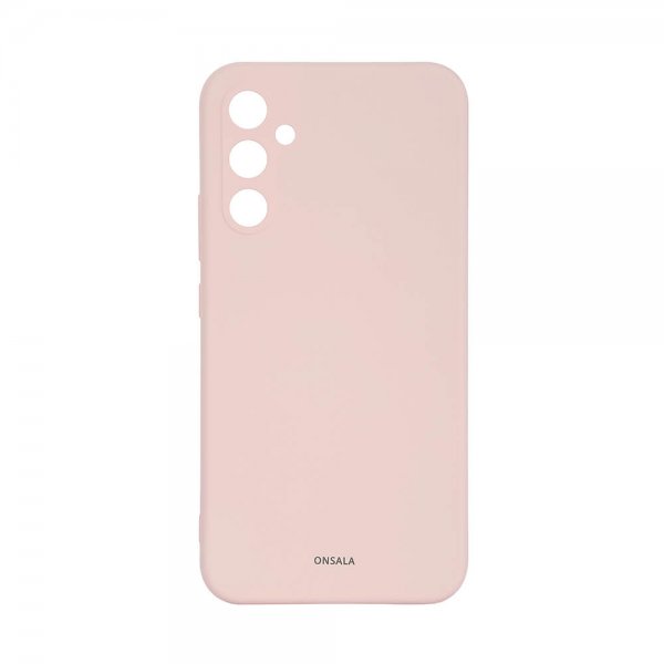 Onsala Samsung Galaxy A35 Cover Silikone Chalk Pink