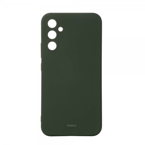 Onsala Samsung Galaxy A35 Cover Silikonefornemmelse Olive Green