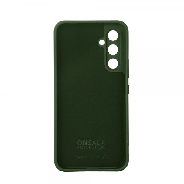 Onsala Samsung Galaxy A55 Cover Silikonefornemmelse Olive Green