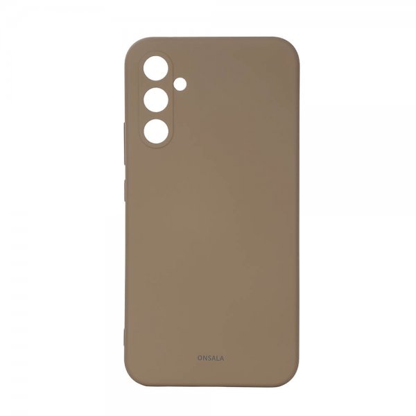 Onsala Samsung Galaxy A35 Cover Silikonefølelse Brun