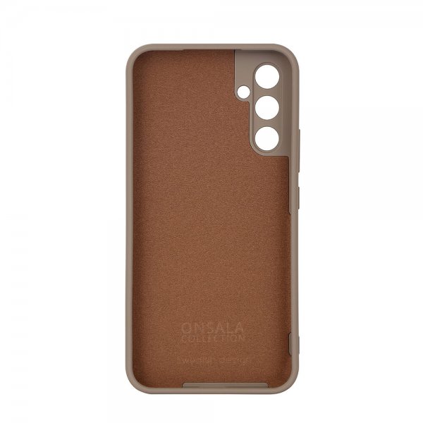 Onsala Samsung Galaxy A35 Cover Silikonefølelse Brun