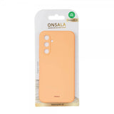 Onsala Samsung Galaxy A55 Cover Silikonefølelse Abrikos