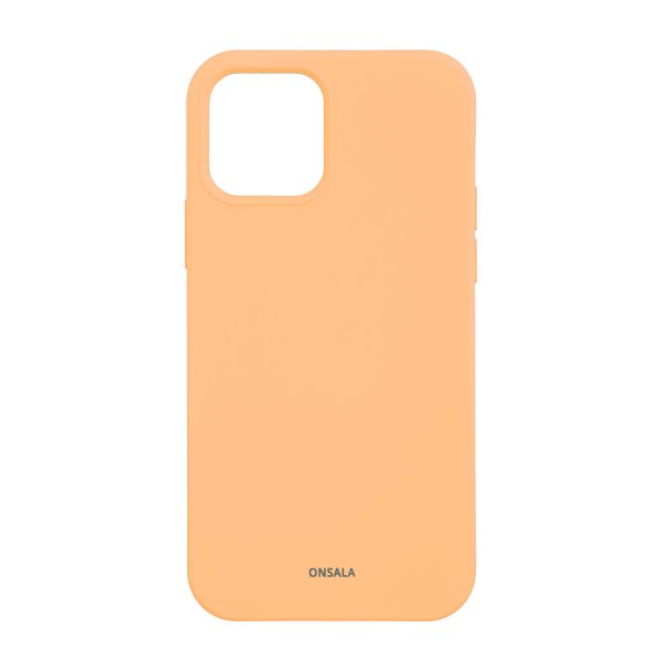 Onsala iPhone 13/iPhone 14/iPhone 15 Cover Silikonefølelse Abrikos