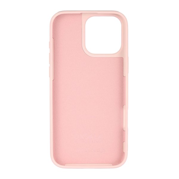 Onsala iPhone 16 Pro Max Cover Silikonefornemmelse Chalk Pink